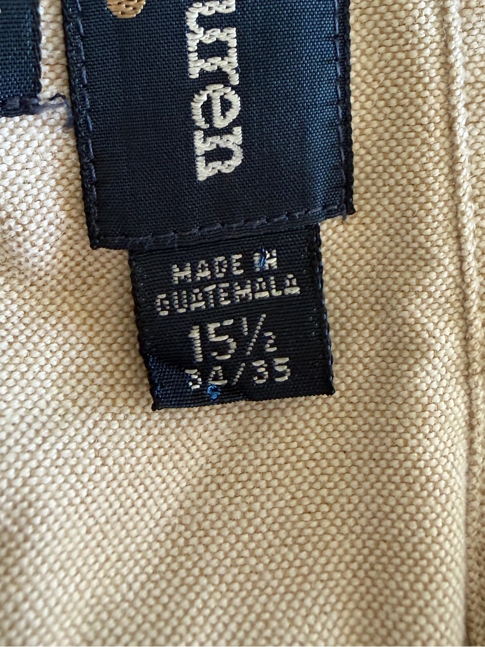 Ralph Lauren "Yarmouth" 100% Cotton Oxford Button-Down Size 15½ / 34-35 (Medium) - Picture 6 of 13